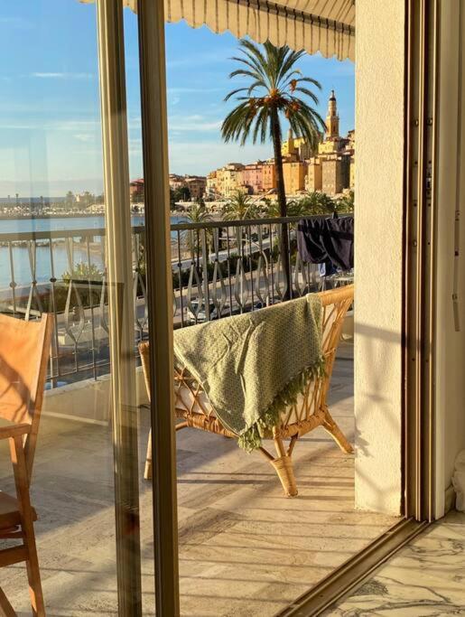 Le Garavan-Vue Mer-Plage-Clim-Terrasse Menton Buitenkant foto
